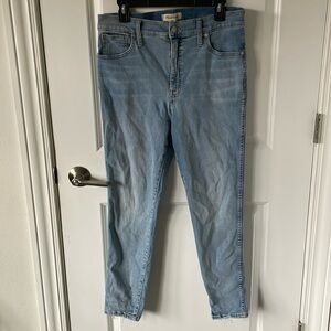 Madwell high rise skinny 31